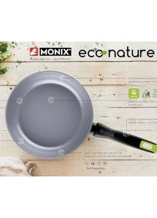 Sartén Monix Eco Nature M261218/ Ø18cm/ Aluminio forjado/ Apta para Inducción - Tiensol