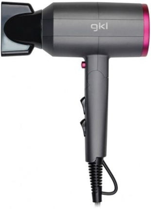 Secador GKL TOPAZ S2100/ 2200W/ Iónico/ Rosa y Gris - Tiensol