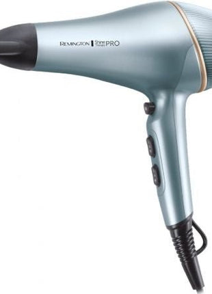 Secador Remington Shine Therapy Pro AC9300/ 2200W/ Iónico/ Negro y Azul - Tiensol