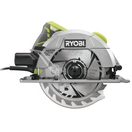 Sierra Circular Ryobi RCS1400 - G/ 1400W/ 1 Boquilla Aspiración - Tiensol