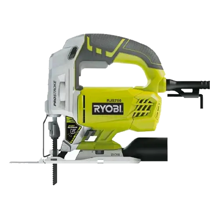Sierra de Calar Ryobi RJS750-G | 500W | 75mm Madera | Cambio Rápido - Herramientas Eléctricas