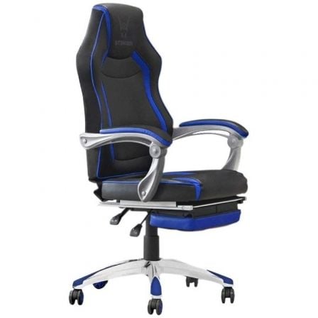 Silla Gaming Woxter Stinger Station RX/ Azul y Negra - Tiensol