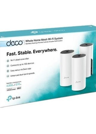 Sistema Mesh TP - Link Deco E4 1200Mbps/ 2.4GHz 5GHz/ Pack de 3 - Tiensol