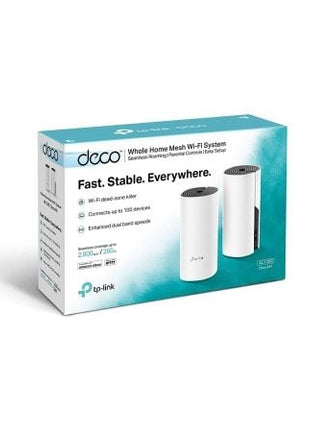 Sistema Mesh TP - Link Deco M4 1200Mbps/ 2.4GHz 5GHz/ Pack de 2 - Tiensol