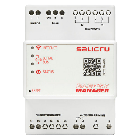 Smart Meter Trifásico 300A Salicru - Tiensol