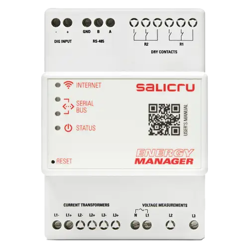 Smart Meter Trifásico 300A Salicru - Tiensol