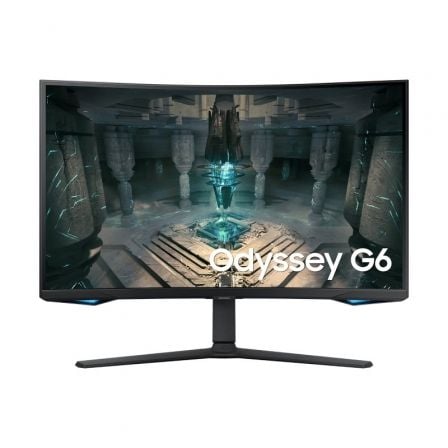 Smart Monitor Gaming Curvo Samsung Odyssey G6 S32BG650EU/ 32'/ QHD/ 1ms/ 240Hz/ VA/ Smart TV/ Multimedia/ Negro - Tiensol