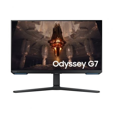 Smart Monitor Gaming Samsung Odyssey G7 S32BG700EU 32'/ 4K/ 1ms/ 144Hz/ IPS/ Regulable en altura/ Smart TV/ Multimedia/ Negro - Tiensol