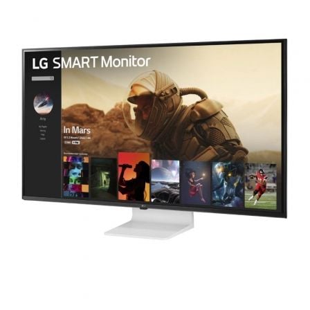 Smart Monitor LG 43SQ700S - W 42.5'/ 4K/ Smart TV/ Multimedia/ Blanco - Tiensol