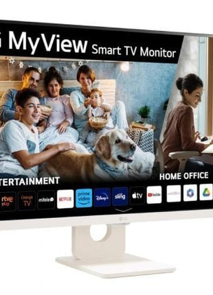 Smart Monitor LG MyView 27SR50F - W 27'/ Full HD/ Smart TV/ Multimedia/ Blanco - Tiensol