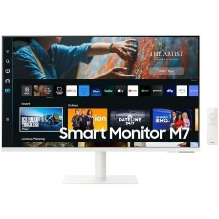 Smart Monitor Samsung M7 S32CM703UU 32'/ 4K/ Smart TV/ Multimedia/ Blanco - Tiensol