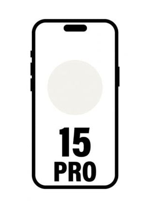 Smartphone Apple iPhone 15 Pro 1Tb/ 6.1'/ 5G/ Titanio Blanco - Tiensol