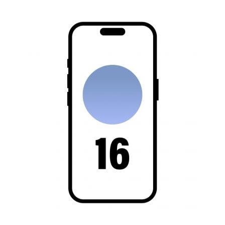 Smartphone Apple iPhone 16 128GB/ 6.1'/ 5G/ Azul Ultramar - Tiensol