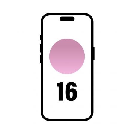 Smartphone Apple iPhone 16 128GB/ 6.1'/ 5G/ Rosa - Tiensol