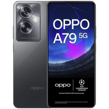 Smartphone Oppo A79 4GB/ 128GB/ 6.72'/ 5G/ Negro Misterio - Tiensol