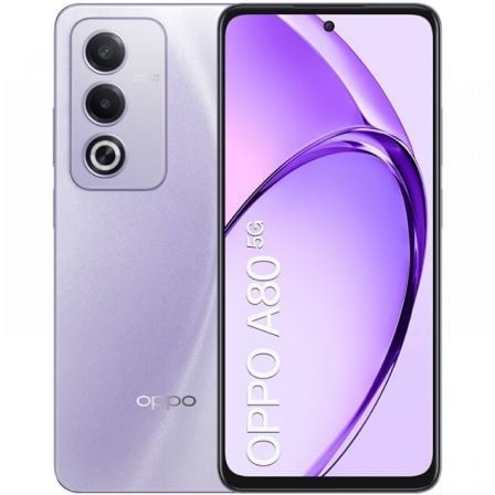 Smartphone Oppo A80 8GB/ 256GB/ 6.67'/ 5G/ Púrpura - Tiensol