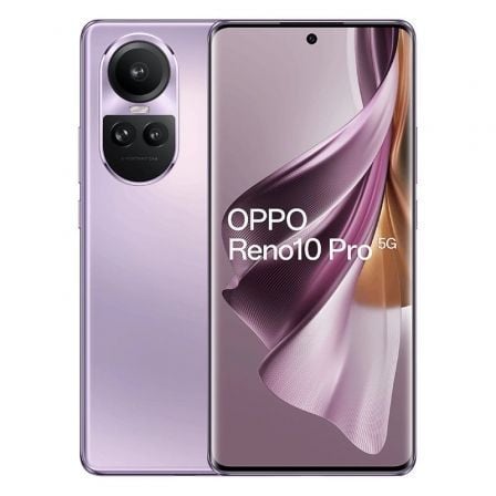 Smartphone Oppo Reno 10 Pro 12GB/ 256GB/ 6.7'/ 5G/ Púrpura Brillante - Tiensol