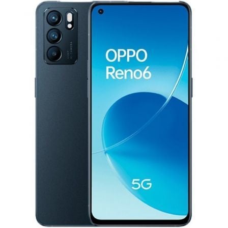 Smartphone Oppo Reno 6 8GB/ 128GB/ 6.4'/ 5G/ Negro Estelar - Tiensol