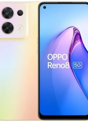 Smartphone Oppo Reno 8 8GB/ 256GB/ 6.43'/ 5G/ Oro Brillante - Tiensol