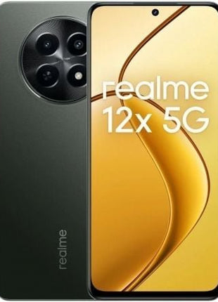 Smartphone Realme 12X 8GB/ 256GB/ 6.6'/ 5G/ Negro Brillante - Tiensol