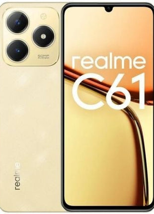 Smartphone Realme C61 6GB/ 256GB/ 6.74'/ Oro - Tiensol