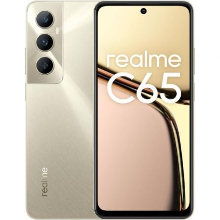 Smartphone Realme C65 6GB/ 128GB/ 6.67'/ Dorado Estelar - Tiensol