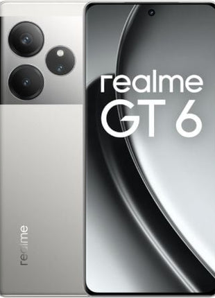 Smartphone Realme GT6 16GB/ 512GB/ 6.78'/ 5G/ Plata Fundida - Tiensol