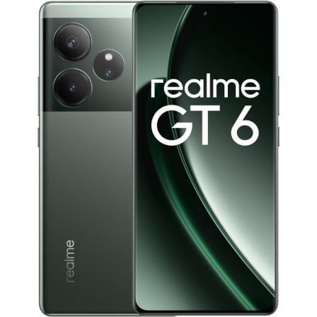 Smartphone Realme GT6 16GB/ 512GB/ 6.78'/ 5G/ Verde Resplandor - Tiensol