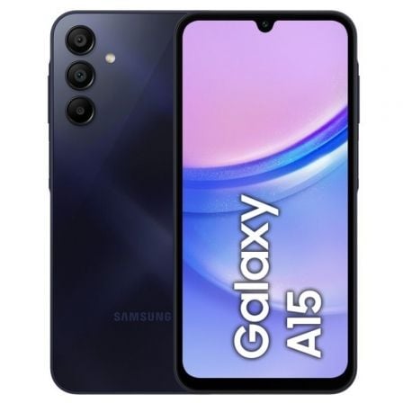 Smartphone Samsung Galaxy A15 LTE 4GB/ 128GB/ 6.5'/ Negro Azul - Tiensol