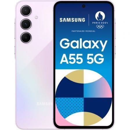 Smartphone Samsung Galaxy A55 8GB/ 128GB/ 6.6'/ 5G/ Lavanda - Tiensol