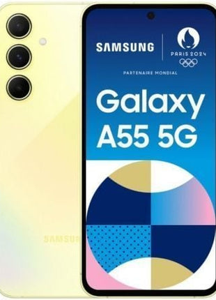 Smartphone Samsung Galaxy A55 8GB/ 256GB/ 6.6'/ 5G/ Amarillo - Tiensol