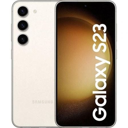 Smartphone Samsung Galaxy S23 8GB/ 128GB/ 6.1'/ 5G/ Crema - Tiensol