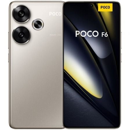 Smartphone Xiaomi POCO F6 12GB/ 512GB/ 6.67'/ 5G/ Titanio - Tiensol