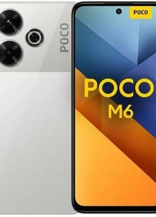 Smartphone Xiaomi POCO M6 6GB/ 128GB/ 6.79'/ Plata - Tiensol