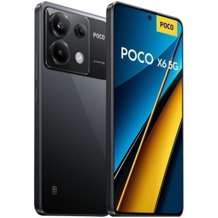 Smartphone Xiaomi POCO X6 12GB/ 256GB/ 6.67'/ 5G/ Negro - Tiensol