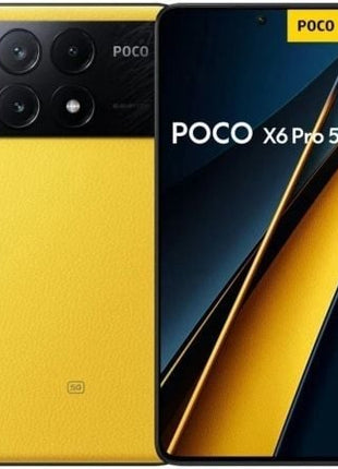 Smartphone Xiaomi POCO X6 Pro 12GB/ 512GB/ 6.67'/ 5G/ Amarillo - Tiensol