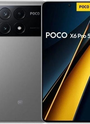 Smartphone Xiaomi POCO X6 Pro 12GB/ 512GB/ 6.67'/ 5G/ Gris - Tiensol