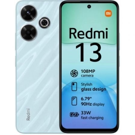 Smartphone Xiaomi Redmi 13 6GB/ 128GB/ 6.79'/ Azul Océano - Tiensol