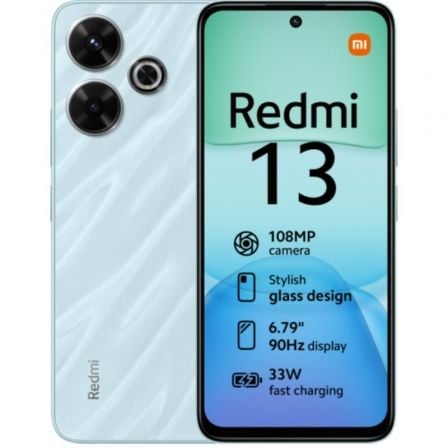 Smartphone Xiaomi Redmi 13 8GB/ 256GB/ 6.79'/ Azul Océano - Tiensol