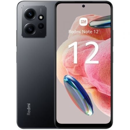 Smartphone Xiaomi Redmi Note 12 NFC 8GB/ 256GB/ 6.67'/ Gris Onyx - Tiensol