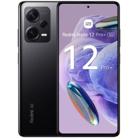 Smartphone Xiaomi Redmi Note 12 Pro+ 8GB/ 256GB/ 6.67'/ 5G/ Negro Medianoche - Tiensol