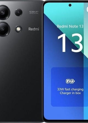 Smartphone Xiaomi Redmi Note 13 6GB/ 128GB/ 6.67'/ Negro - Tiensol