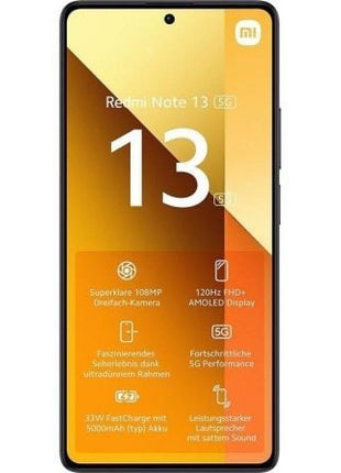 Smartphone Xiaomi Redmi Note 13 NFC 6GB/ 128GB/ 6.67'/ 5G/ Negro - Tiensol