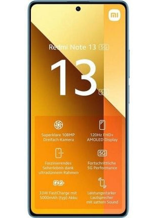 Smartphone Xiaomi Redmi Note 13 NFC 8GB/ 256GB/ 6.67'/ 5G/ Azul - Tiensol