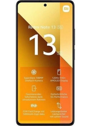 Smartphone Xiaomi Redmi Note 13 NFC 8GB/ 256GB/ 6.67'/ 5G/ Negro - Tiensol