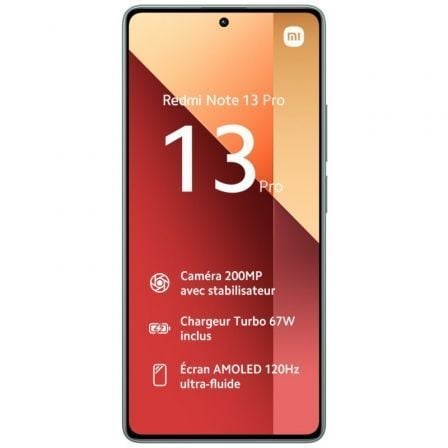 Smartphone Xiaomi Redmi Note 13 Pro 12GB/ 512GB/ 6.67'/ Verde - Tiensol