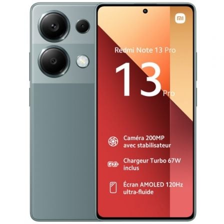 Smartphone Xiaomi Redmi Note 13 Pro 12GB/ 512GB/ 6.67'/ Verde - Tiensol