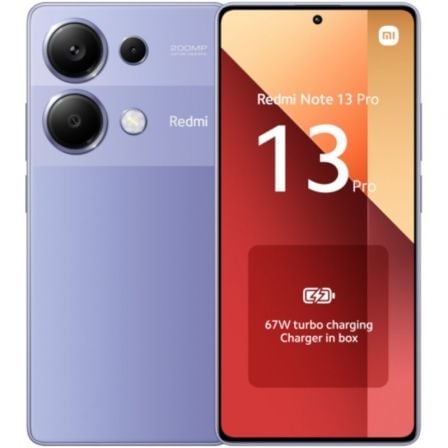 Smartphone Xiaomi Redmi Note 13 Pro NFC 12GB/ 512GB/ 6.67'/ Purpura - Tiensol