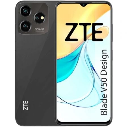 Smartphone ZTE Blade V50 Design 8GB/ 256GB/ 6.6'/ Negro - Tiensol