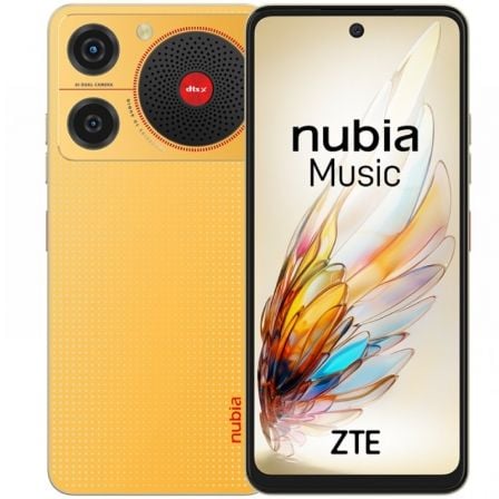 Smartphone ZTE Nubia Music 4GB/ 128GB/ 6.6'/ Naranja - Tiensol